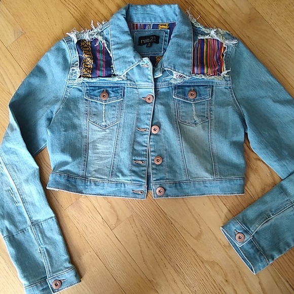 Rue21 Jackets & Blazers - Cropped jean Jacket